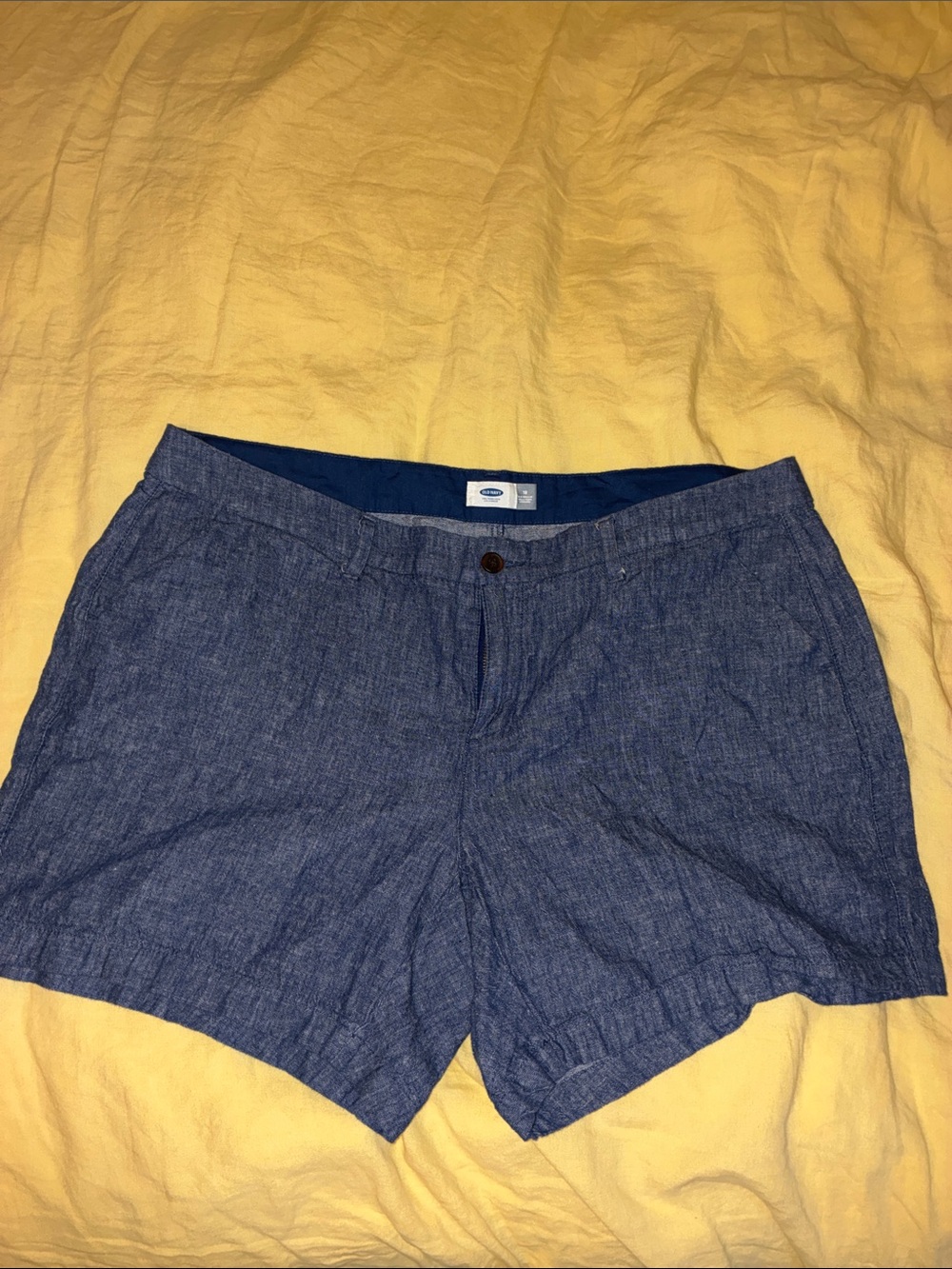 Cotton and Linen-Blend Casual Shorts
